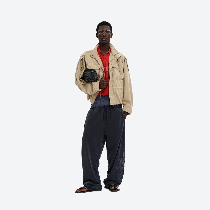 Drawstring Cargo Jacket